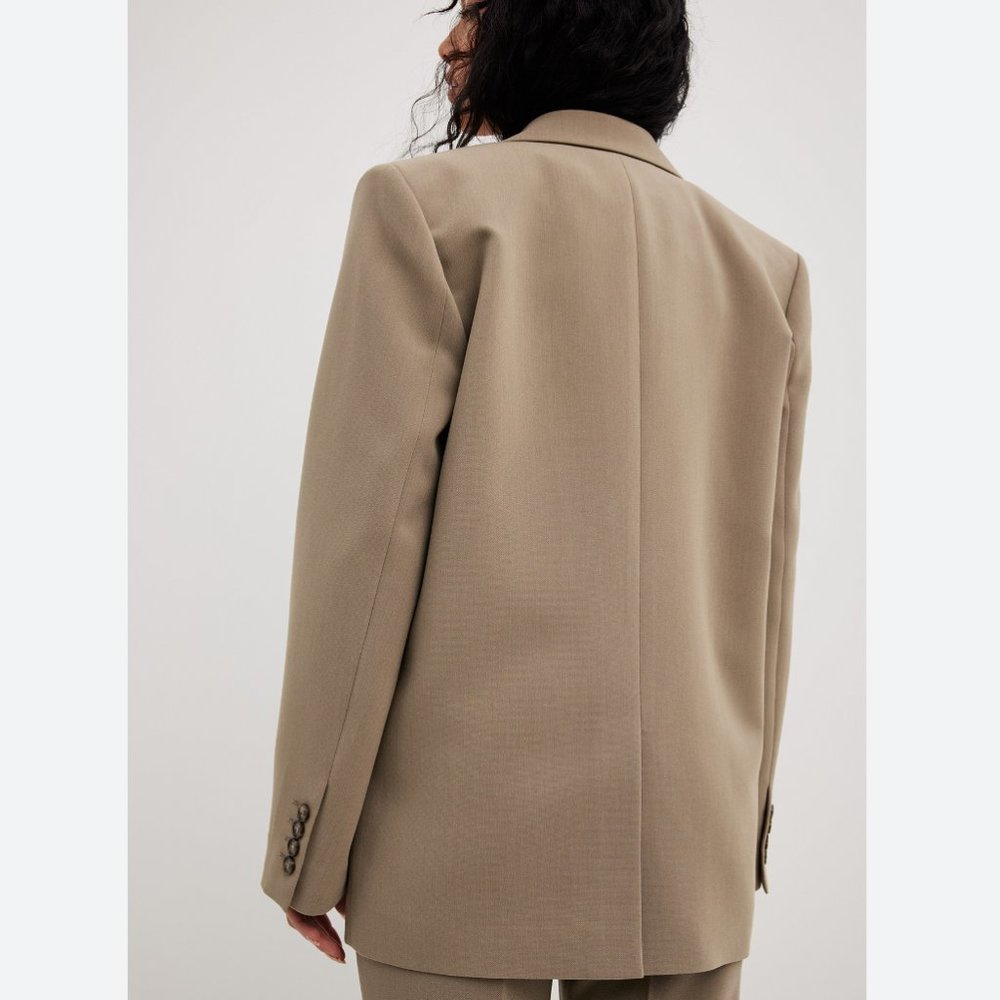 & Other Stories Oversized Straight Blazer Jacket - Picture 2 of 5